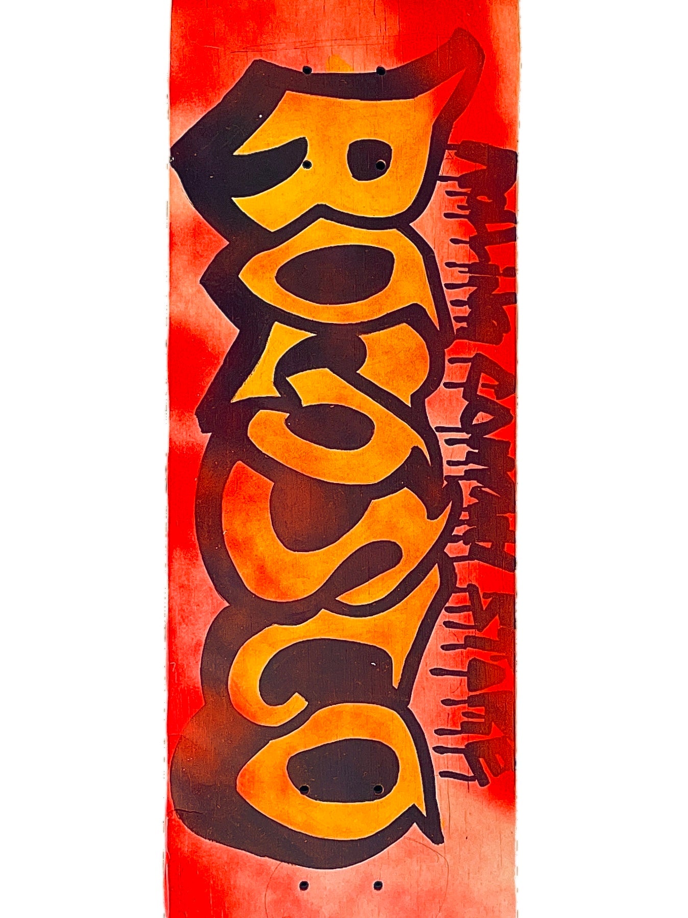 Rocosto skate deck red