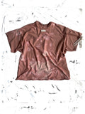 Men’s bleached T w/ removable charms
