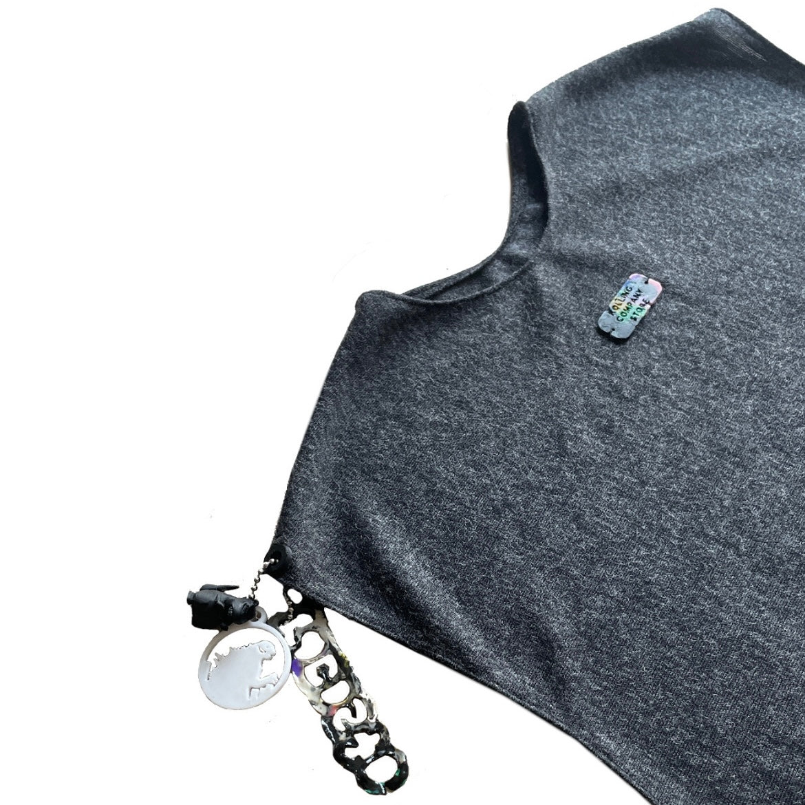 Men's sleeveless short length T