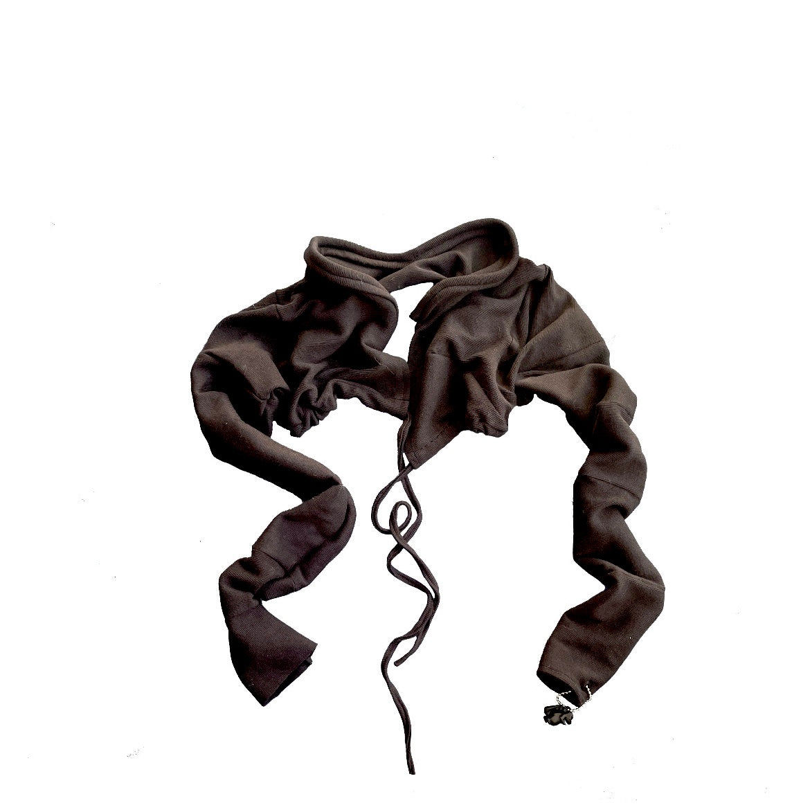 Woman’s black faded cover