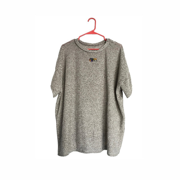 Men’s brown thin micro knitted T