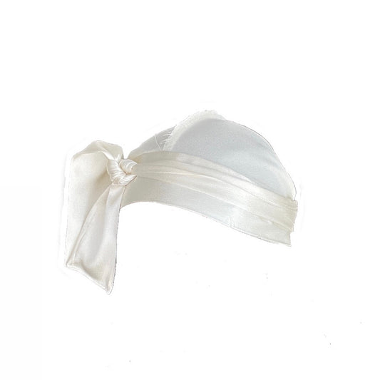 Silk Durag - White