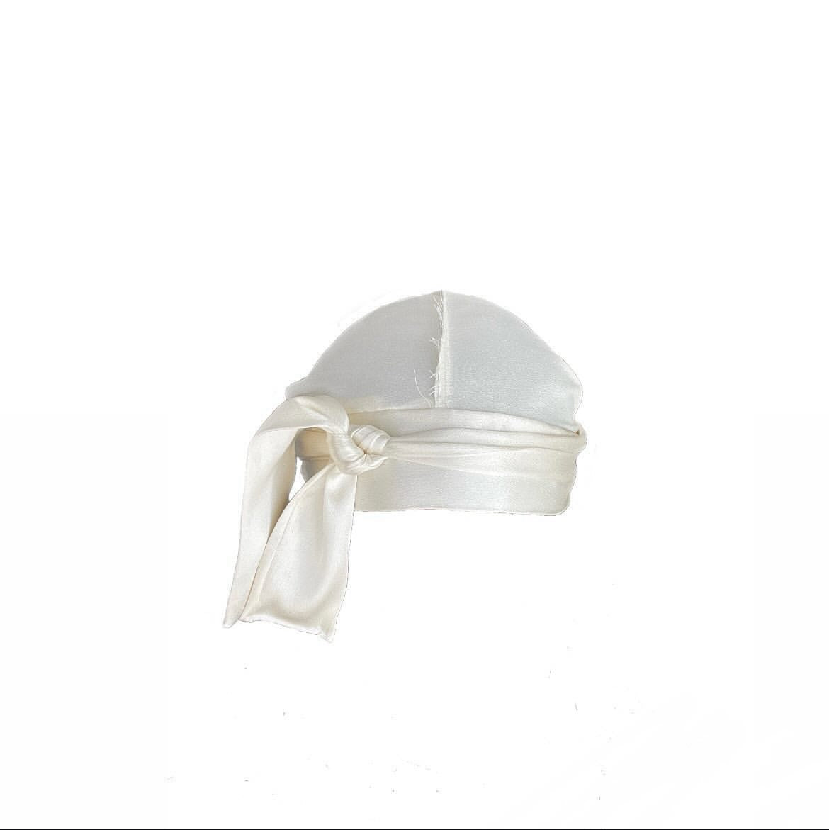 White Silk Durag