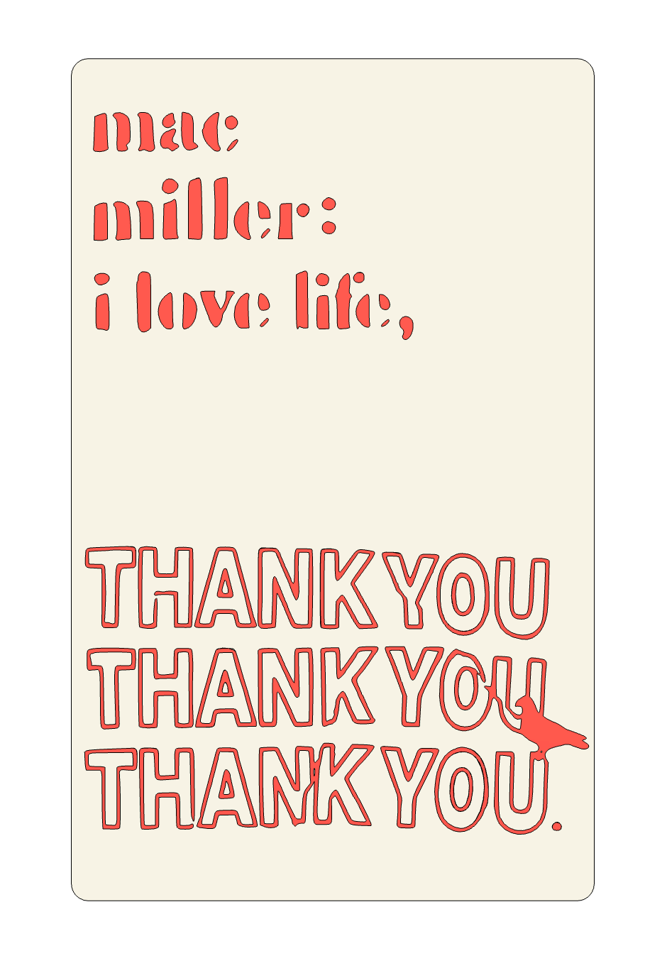 Mac Miller I Love Life, Thank You