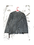 Men’s grey distressed cotton long sleeve